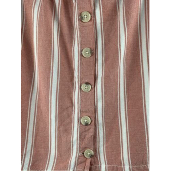 Loft Striped Linen Blend Skirt  *299.1 - Picture 4 of 6